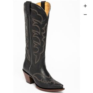 Shyanne Women's High Desert Black Snip Toe Western Boots - 10